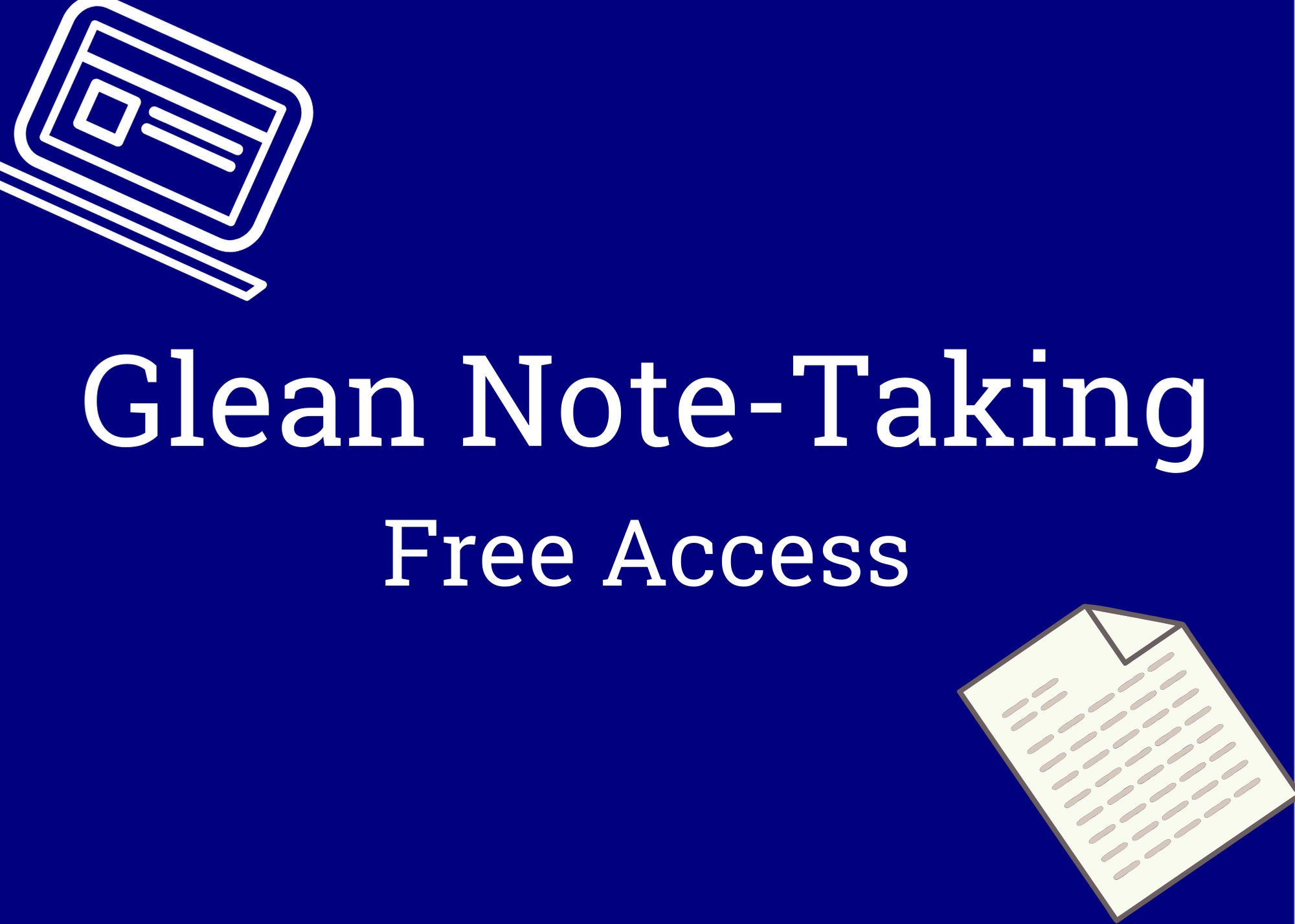 glean note taking app