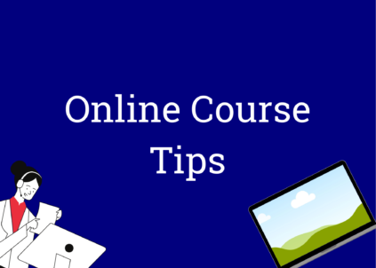 Clickable link: Online Course Tips