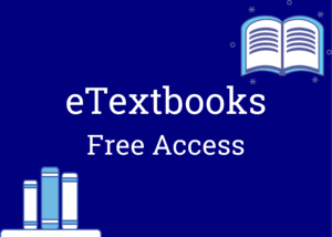 Clickable link: Free access to eTextbooks