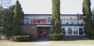 theta chi fraternity house