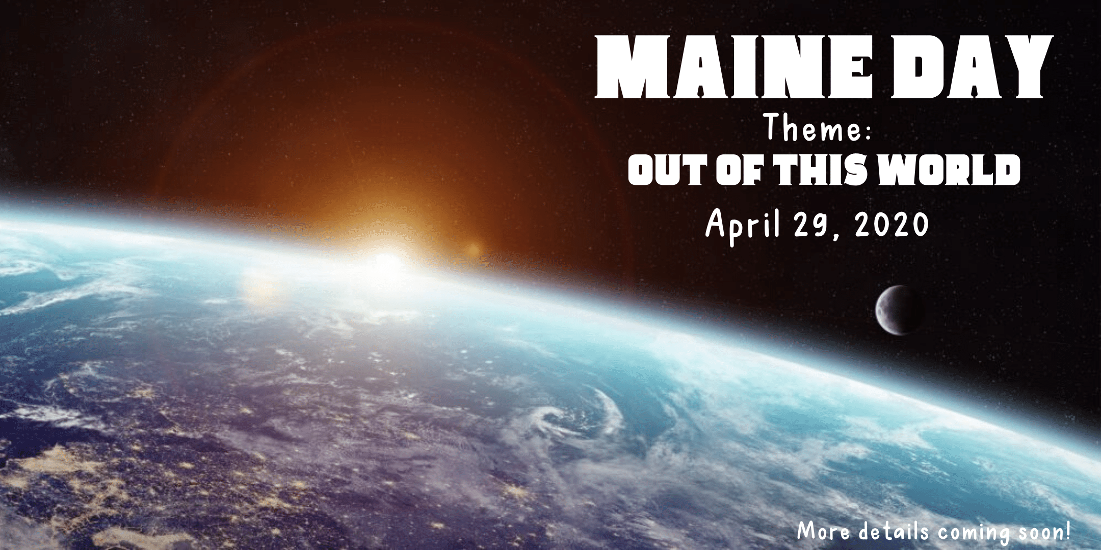 Maine Day April 29, 2020 Student Life University of Maine
