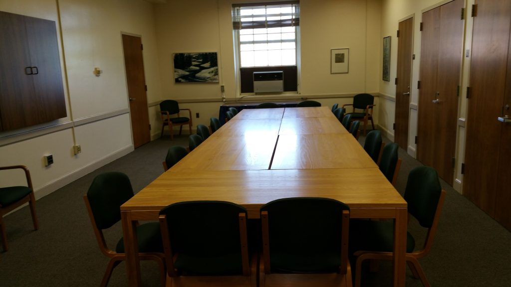 Photograph of the Walker Room. 