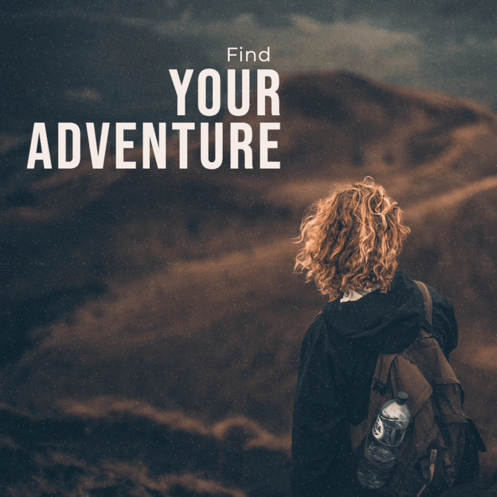 Text reads "Find Your Adventure" Click on image for more information on international staff and faculty opportunities.