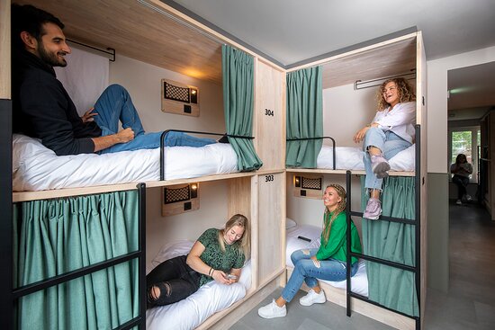 Friends in a hostel