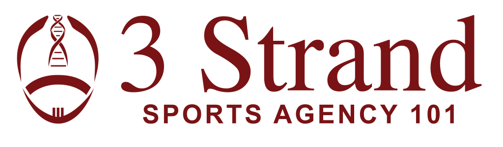 3 strand sports and logo