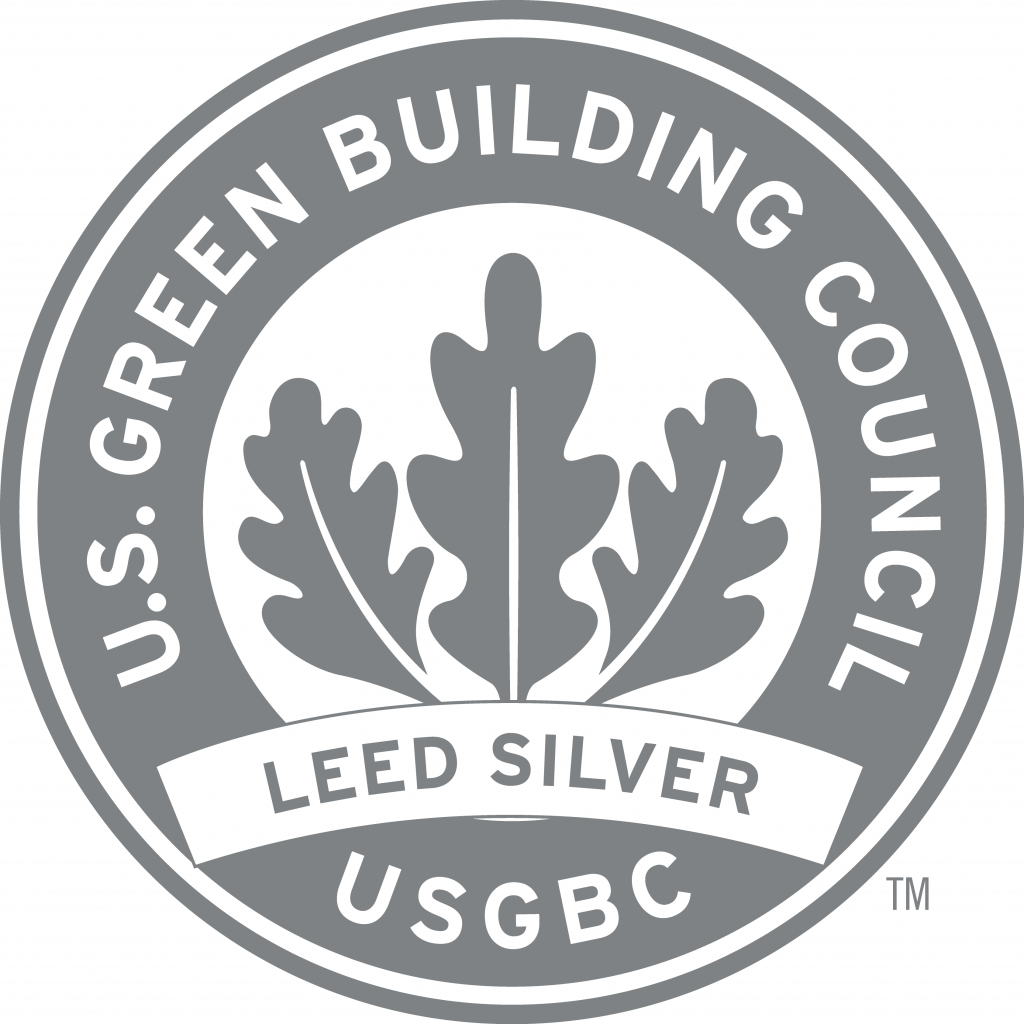 Logo for LEED Silver certification
