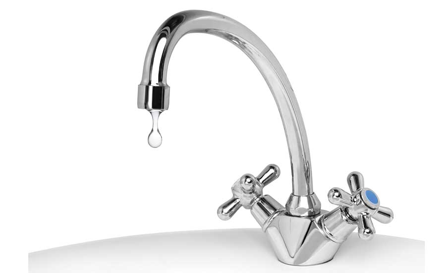 faucet dripping water