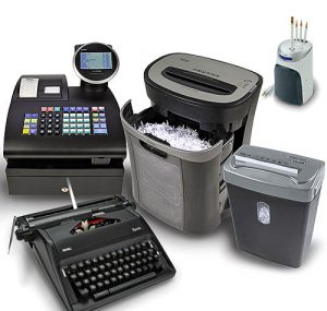 different types of office equipment