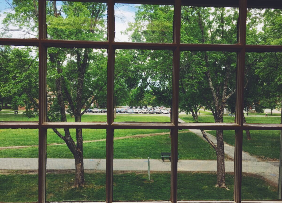 Office of Sustainability Window View