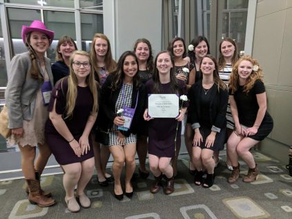 SWE Nationals Group Picture w/ Mission Award