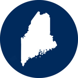 icon graphic of state of Maine