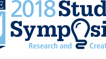 logo for the 2018 UMaine Student Symposium