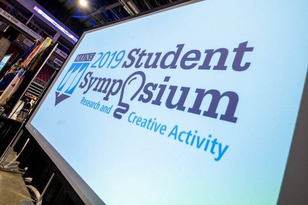 2019 Student Symposium sign