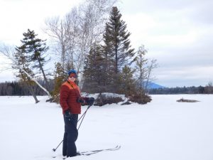 Cross-country skiing - western Maine