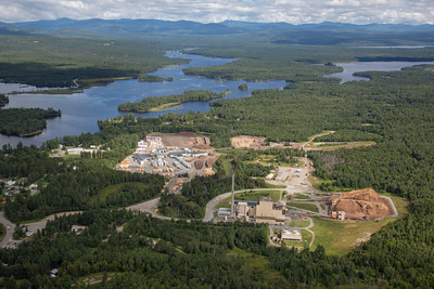Aerial view of Stratton