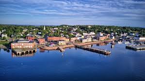 Aerial view of Eastport Maine
