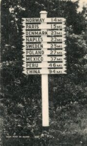 World Traveler Signpost