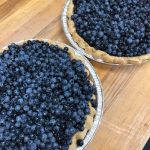 Helens blueberry pies