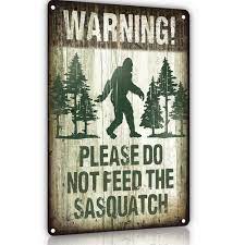 Sasquatch sign
