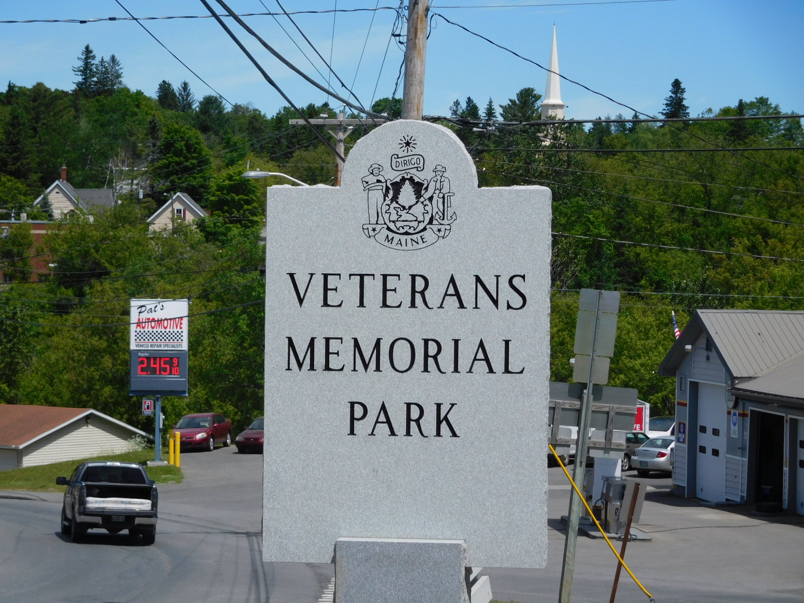 Veteran memorial park