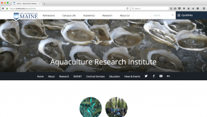 Aquaculture Research Institute screenshot