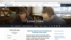Career Center screenshot