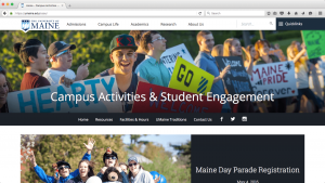 Campus Activities & Student Engagement screenshot