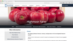 Highmoor Farm website