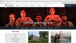 International Programs screenshot