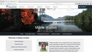 Maine Studies screenshot