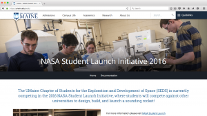 NASA Student Launch Initiative screenshot