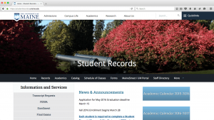 Student Records screenshot