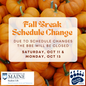 PLEASE NOTE: Schedule change for this weekend. Due to schedule changes, we will be closed on Saturday, October 11 and Monday, October 13. We are open regular hours on Friday, Oct 10 (12:00-4:00), and we will re-open for normal hours on Wednesday, October 15 (12:30-4:30). Enjoy your break!