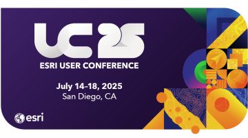 Graphic for the 2025 Esri User Conference
