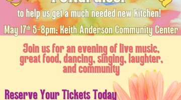 The flyer for the Spring Fling Gala at the Keith Anderson Community Center, Orono, on May 17, 2025 from 5-8 pm