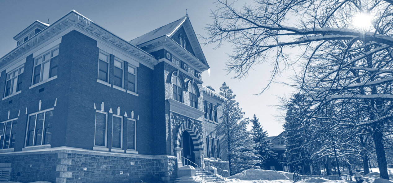 Image of Lord Hall in winter