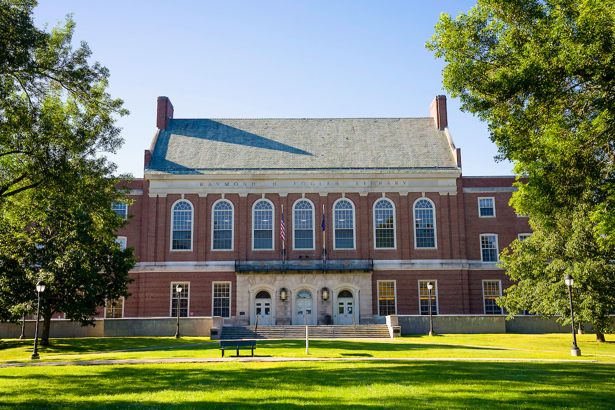 A photo of Fogler Library
