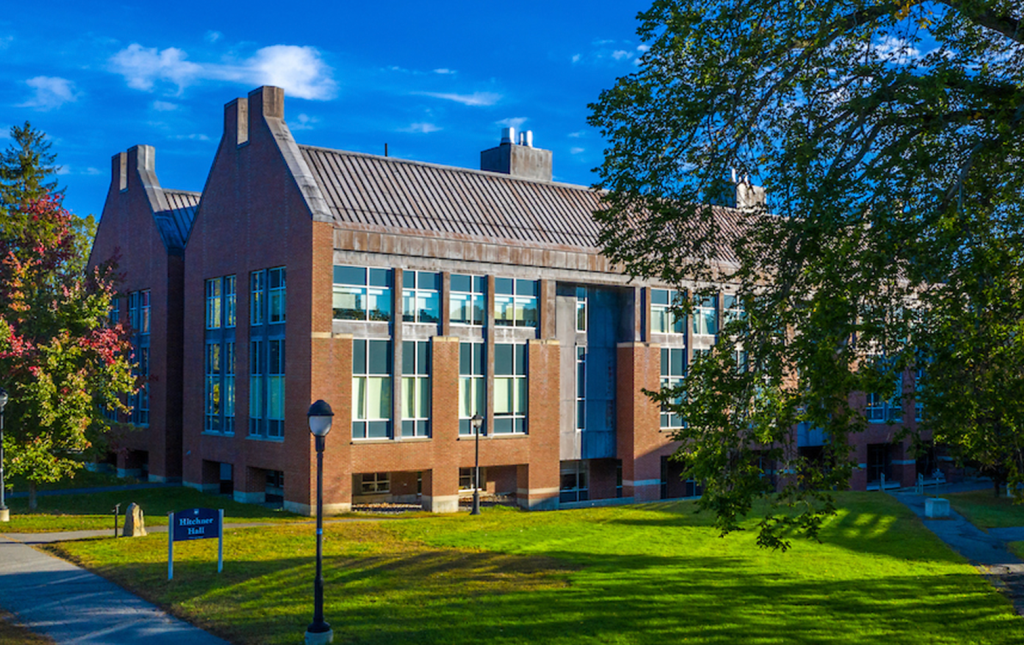 A photo of the exterior of Hitchner Hall