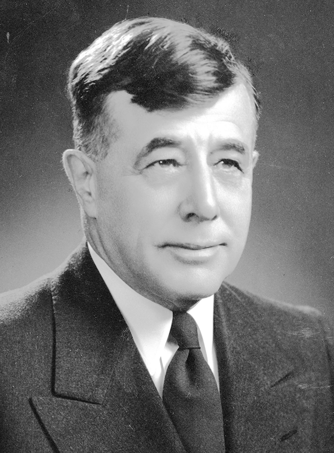 An archival photo of Arthur Hauck