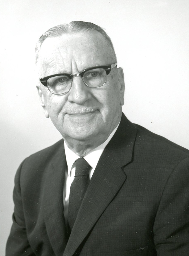 An archival photo of Lyle Jenness