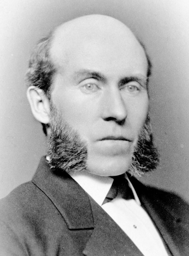 An archival photo of M.C. Ferland