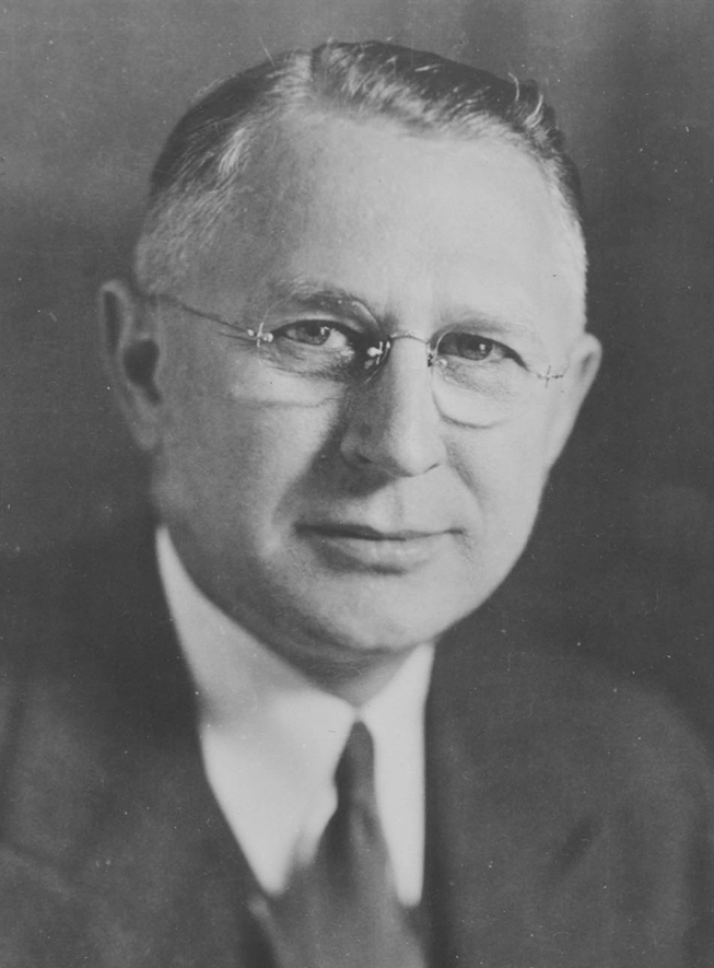 An archival photo of Raymond Fogler
