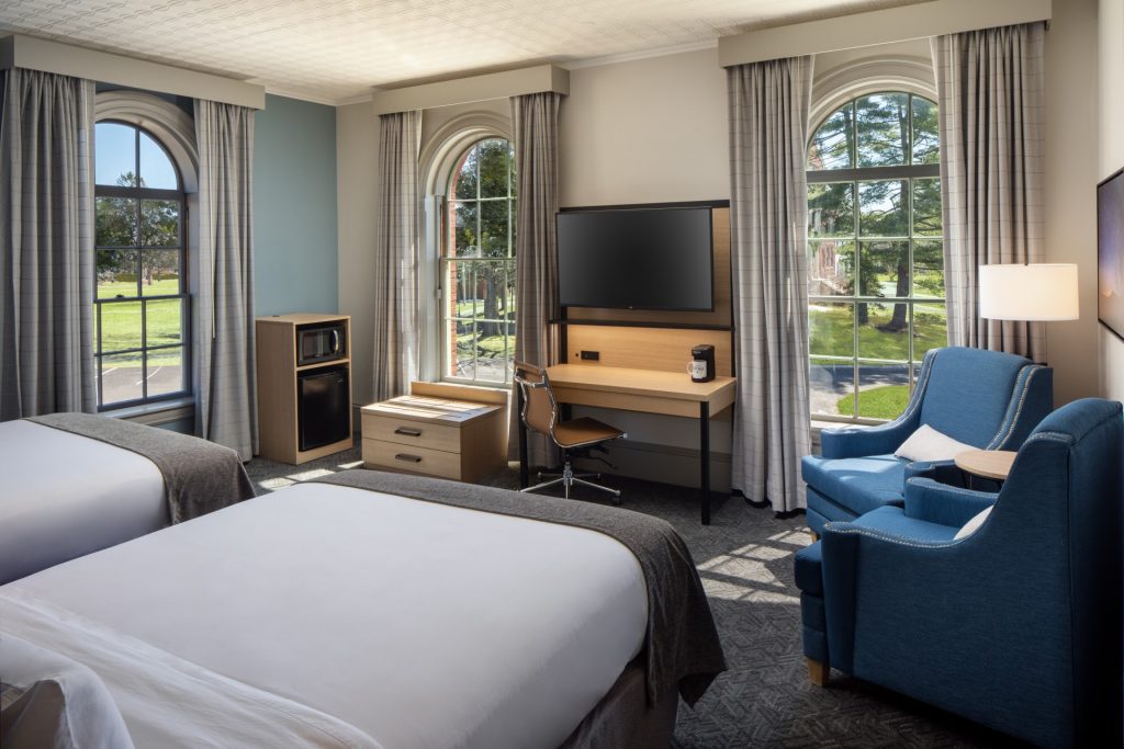 An interior shot of the hotel